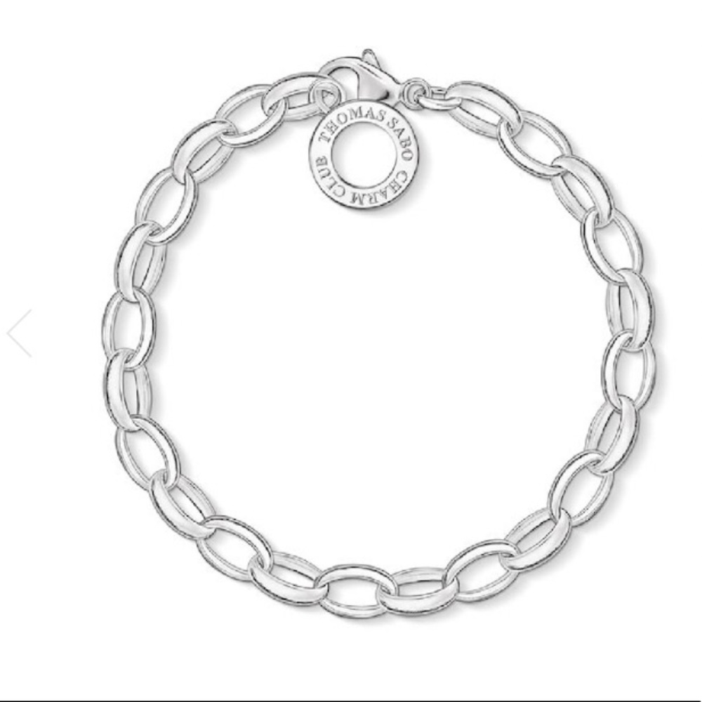 Thomas Sabo silver charm club bracelet